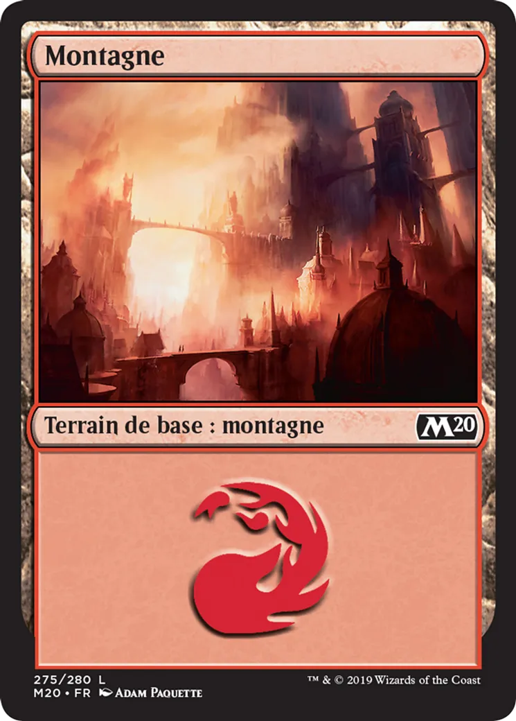 Montagne — Core Set 2020 — Magic: The Gathering