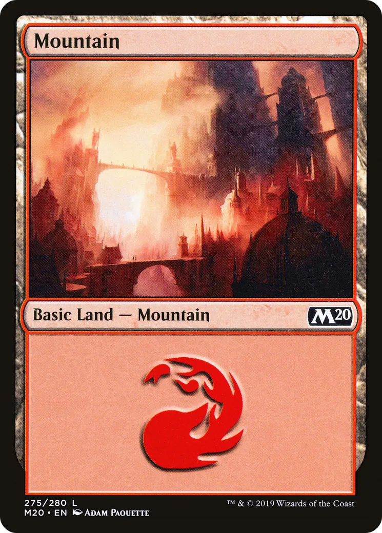 Mountain from Core Set 2020 - Magic: The Gathering