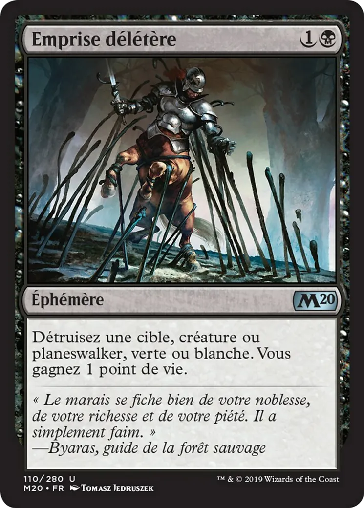 Emprise délétère — Core Set 2020 — Magic: The Gathering