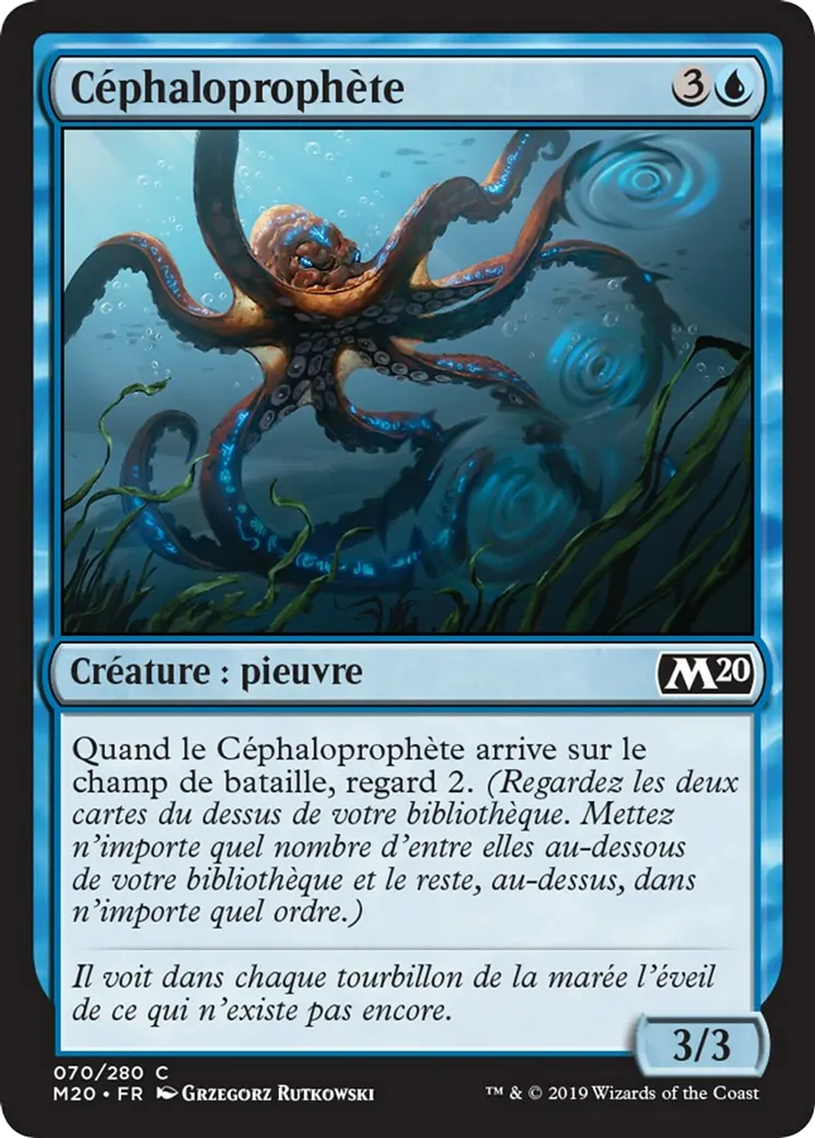 Céphaloprophète — Core Set 2020 — Magic: The Gathering