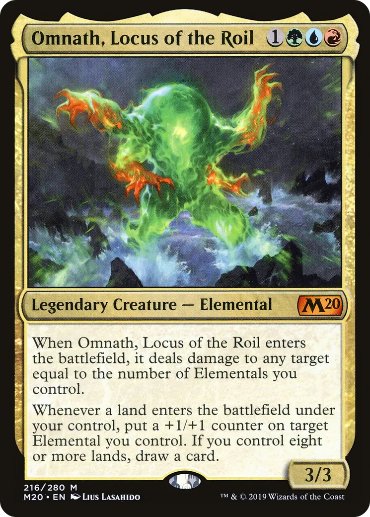 Omnath, Locus of the Roil — Core Set 2020 — Magic: The Gathering