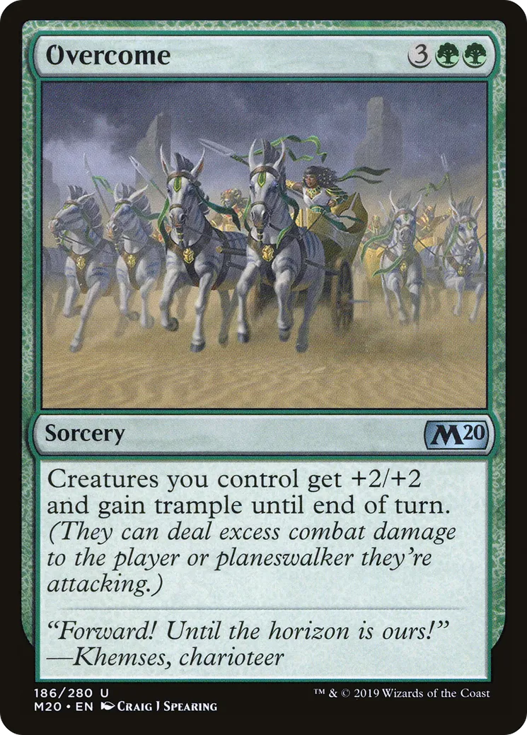 Overcome — Core Set 2020 — Magic: The Gathering