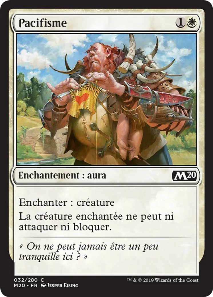 Pacifisme — Core Set 2020 — Magic: The Gathering