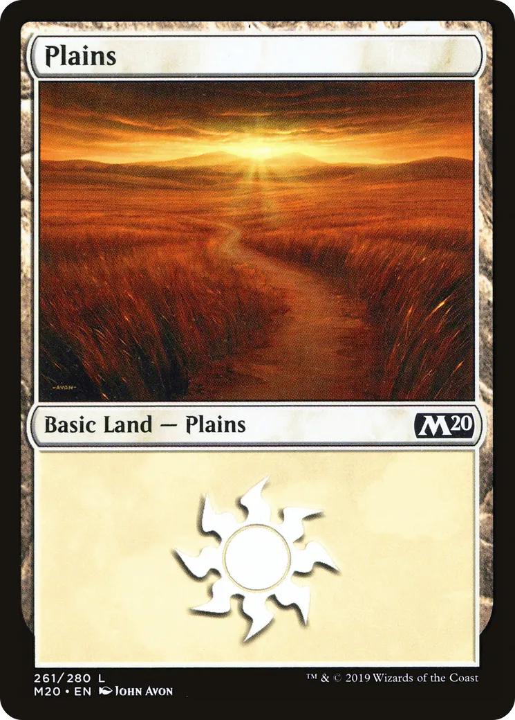 Plaine — Core Set 2020 — Magic: The Gathering