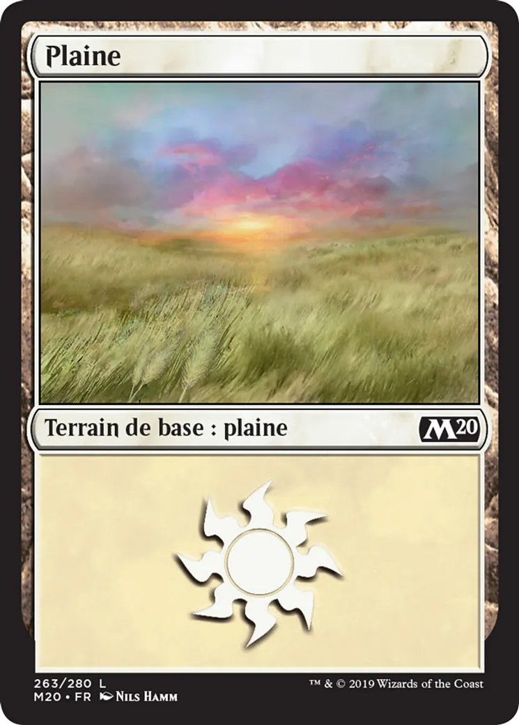 Plaine — Core Set 2020 — Magic: The Gathering