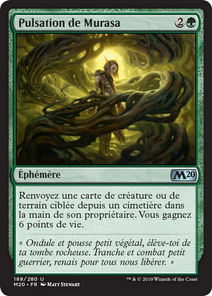 Pulsation de Murasa — Core Set 2020 — Magic: The Gathering