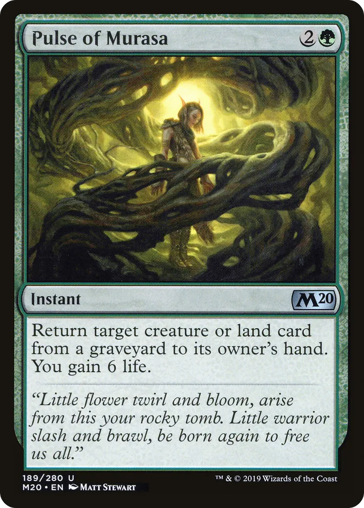 Pulsation de Murasa — Core Set 2020 — Magic: The Gathering