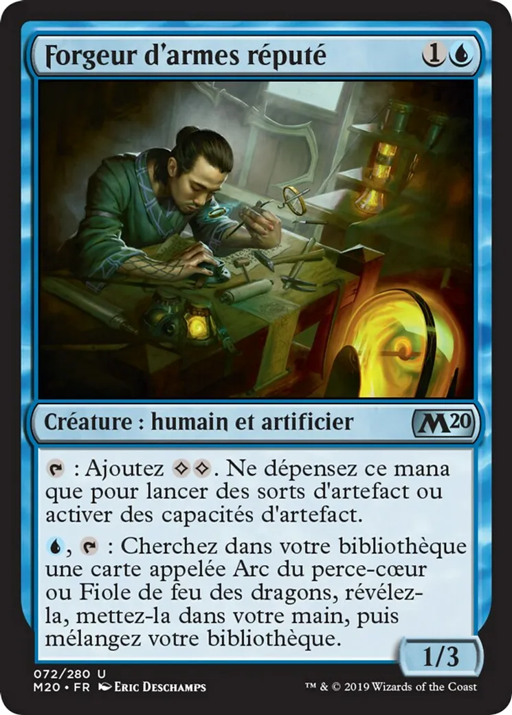 Forgeur d'armes réputé — Core Set 2020 — Magic: The Gathering