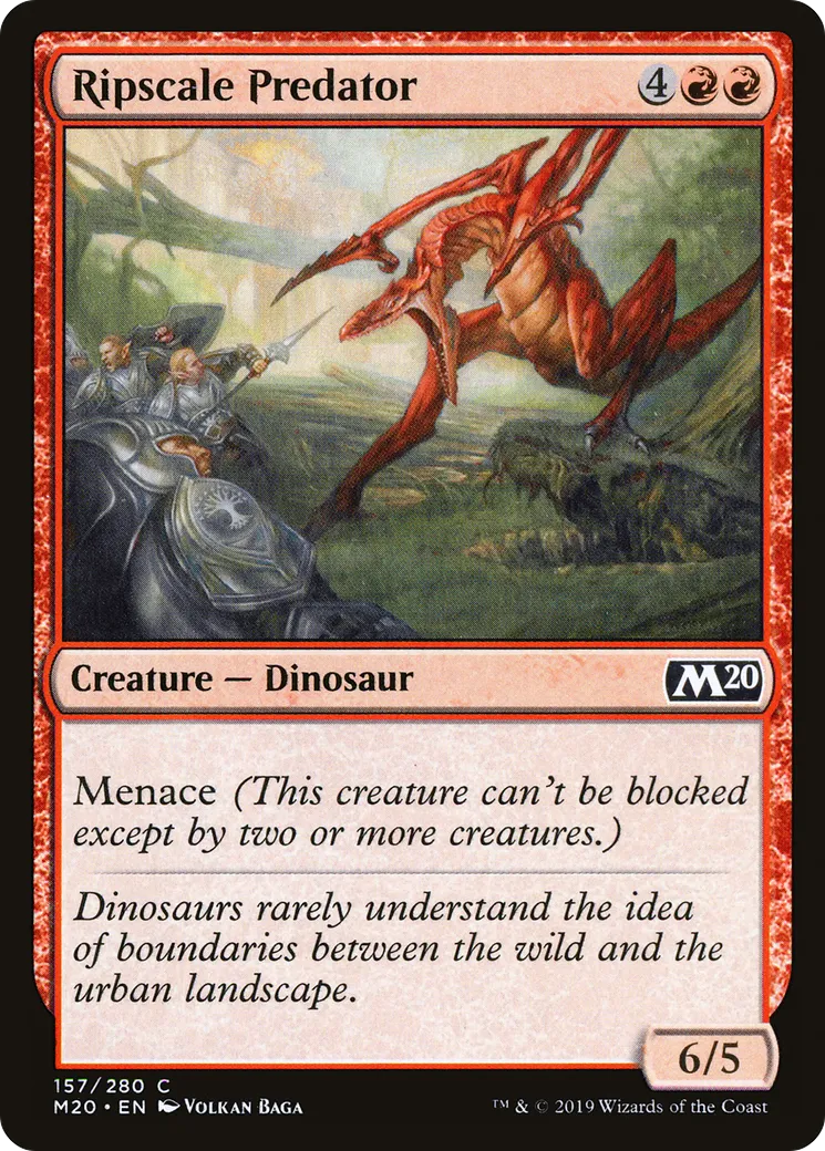 Ripscale Predator — Core Set 2020 — Magic: The Gathering