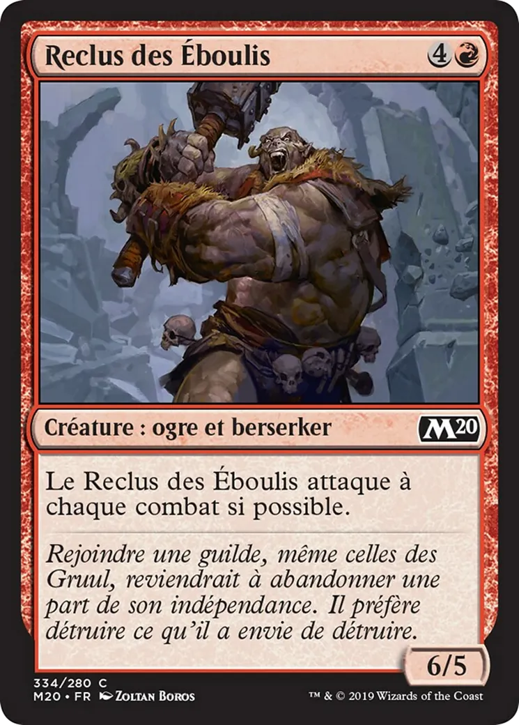Reclus des Éboulis — Core Set 2020 — Magic: The Gathering