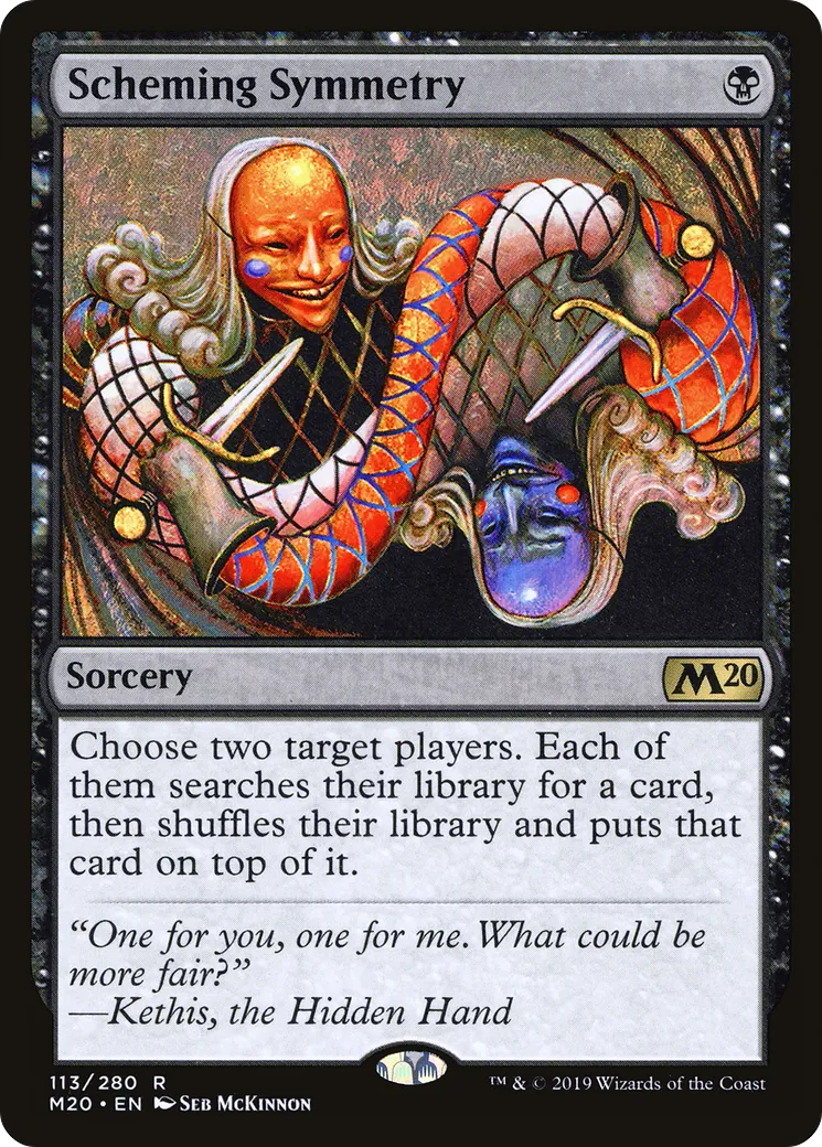 Scheming Symmetry — Core Set 2020 — Magic: The Gathering