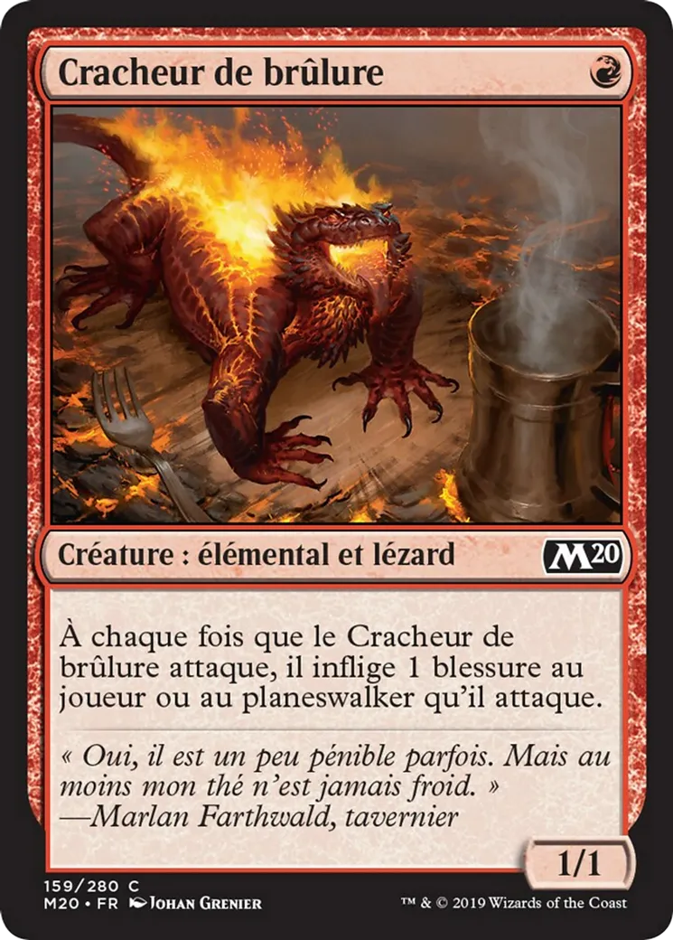 Cracheur de brûlure — Core Set 2020 — Magic: The Gathering
