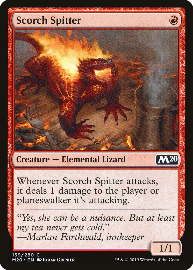 Scorch Spitter — Core Set 2020 — Magic: The Gathering
