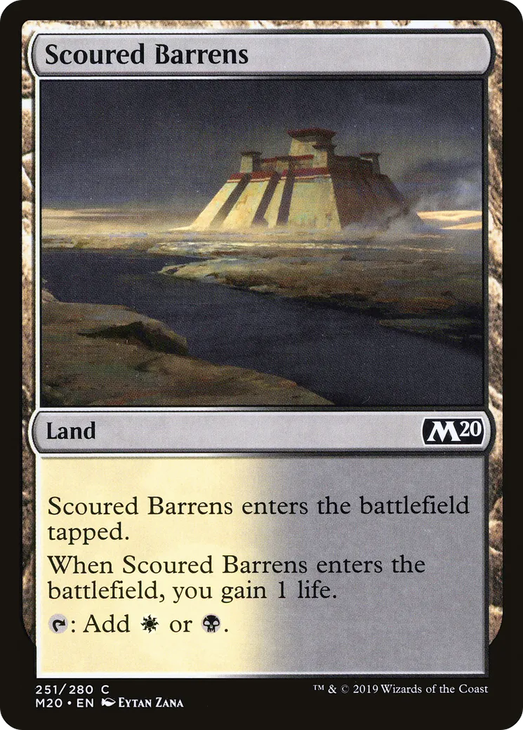 Landes érodées — Core Set 2020 — Magic: The Gathering