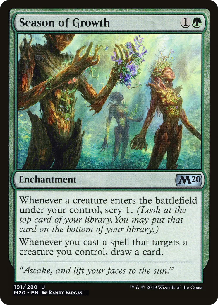 Season of Growth — Core Set 2020 — Magic: The Gathering