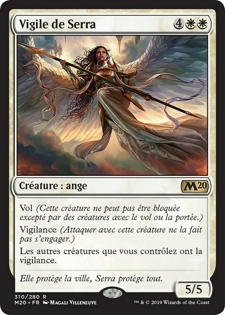 Vigile de Serra — Core Set 2020 — Magic: The Gathering