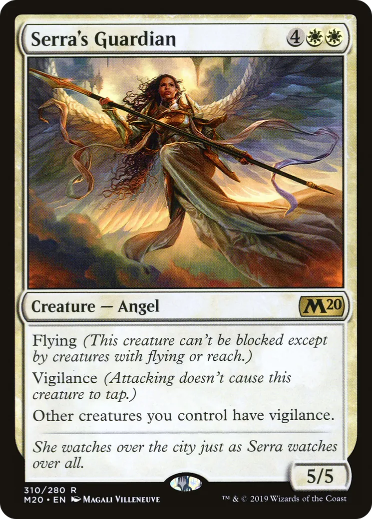 Vigile de Serra — Core Set 2020 — Magic: The Gathering