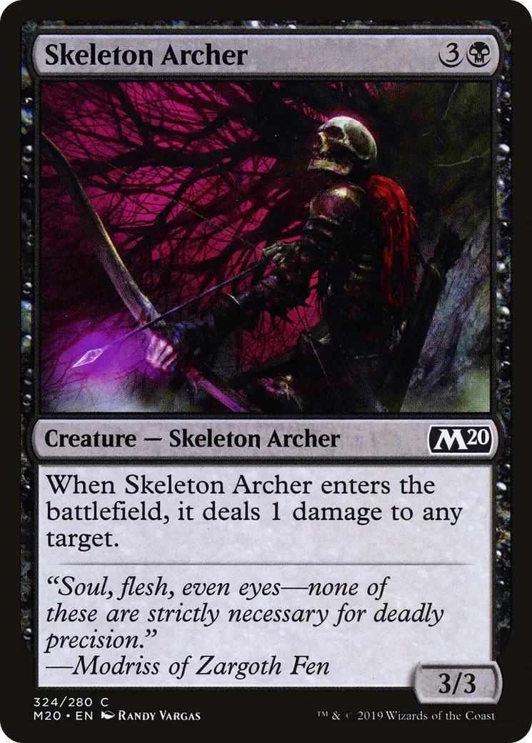 Skeleton Archer — Core Set 2020 — Magic: The Gathering