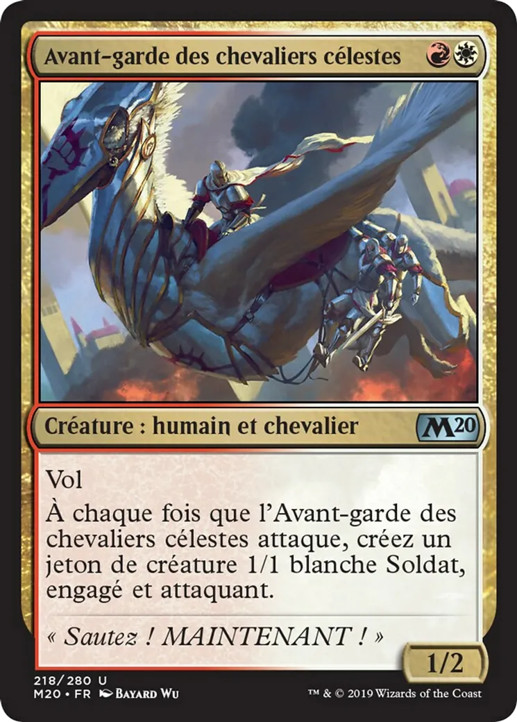 Avant-garde des chevaliers célestes — Core Set 2020 — Magic: The Gathering