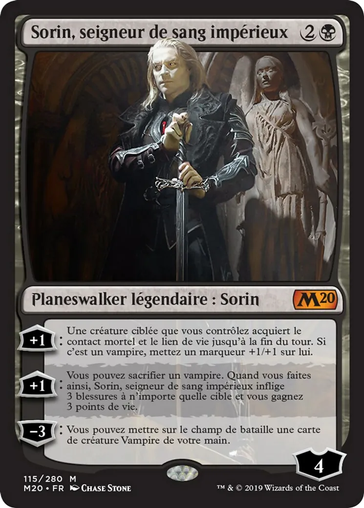 Sorin, seigneur de sang impérieux — Core Set 2020 — Magic: The Gathering