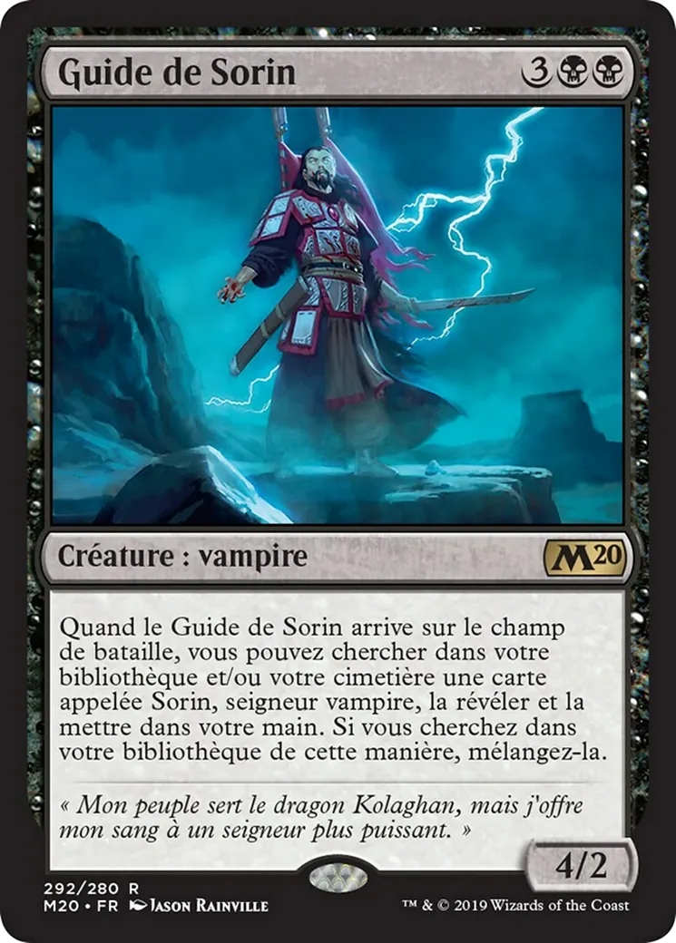 Guide de Sorin — Core Set 2020 — Magic: The Gathering
