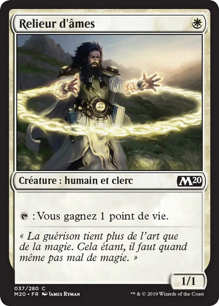 Relieur d'âmes — Core Set 2020 — Magic: The Gathering