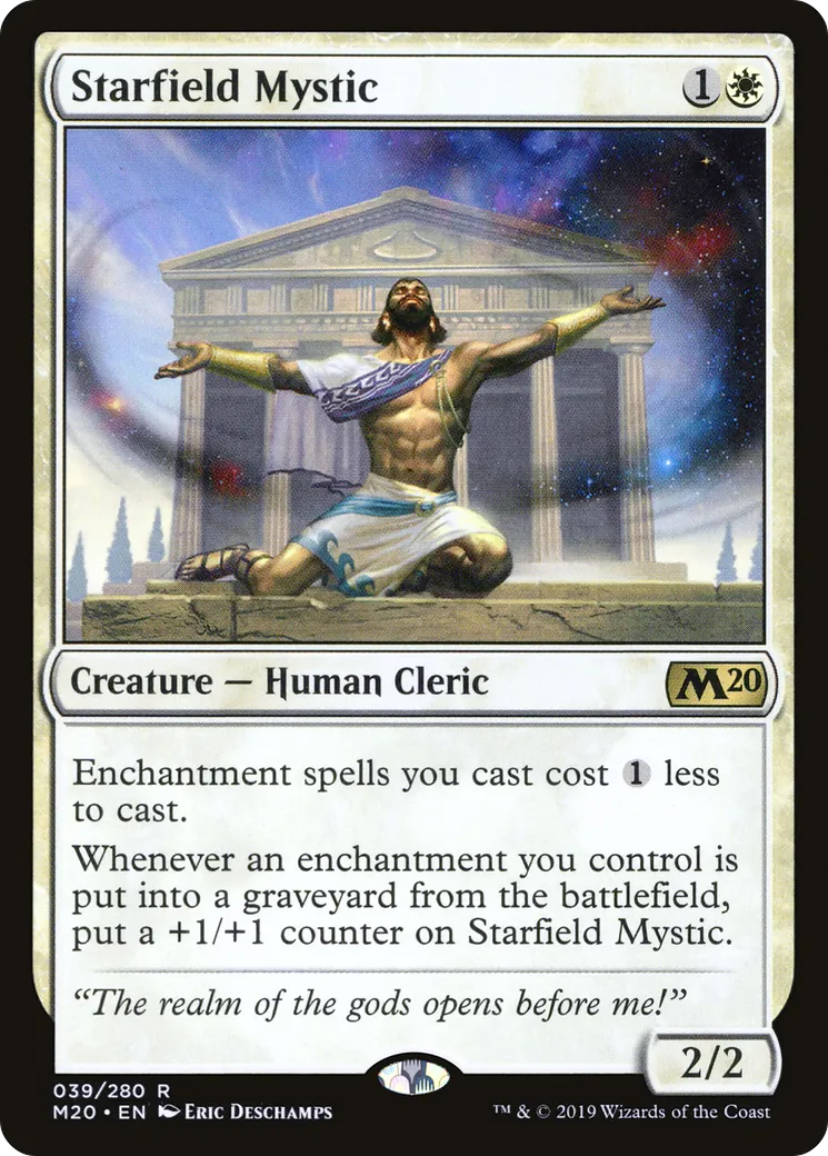 Starfield Mystic — Core Set 2020 — Magic: The Gathering