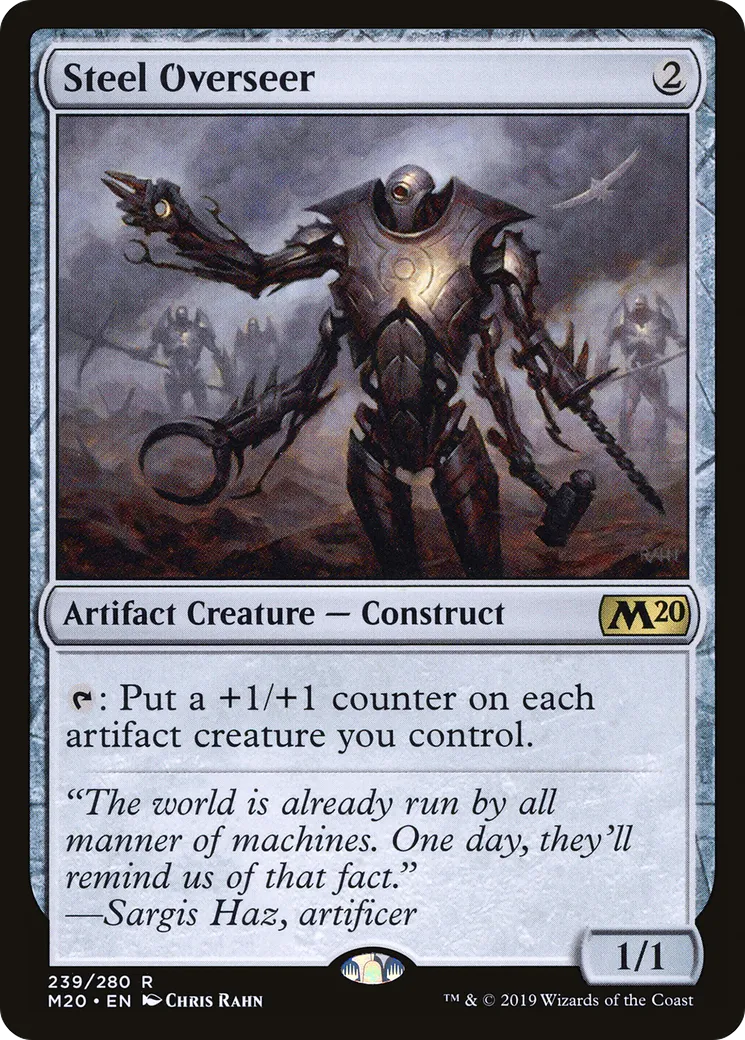 Steel Overseer — Core Set 2020 — Magic: The Gathering