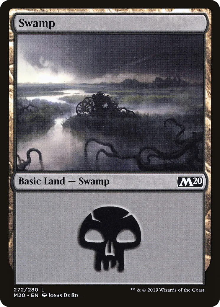 Swamp — Core Set 2020 — Magic: The Gathering