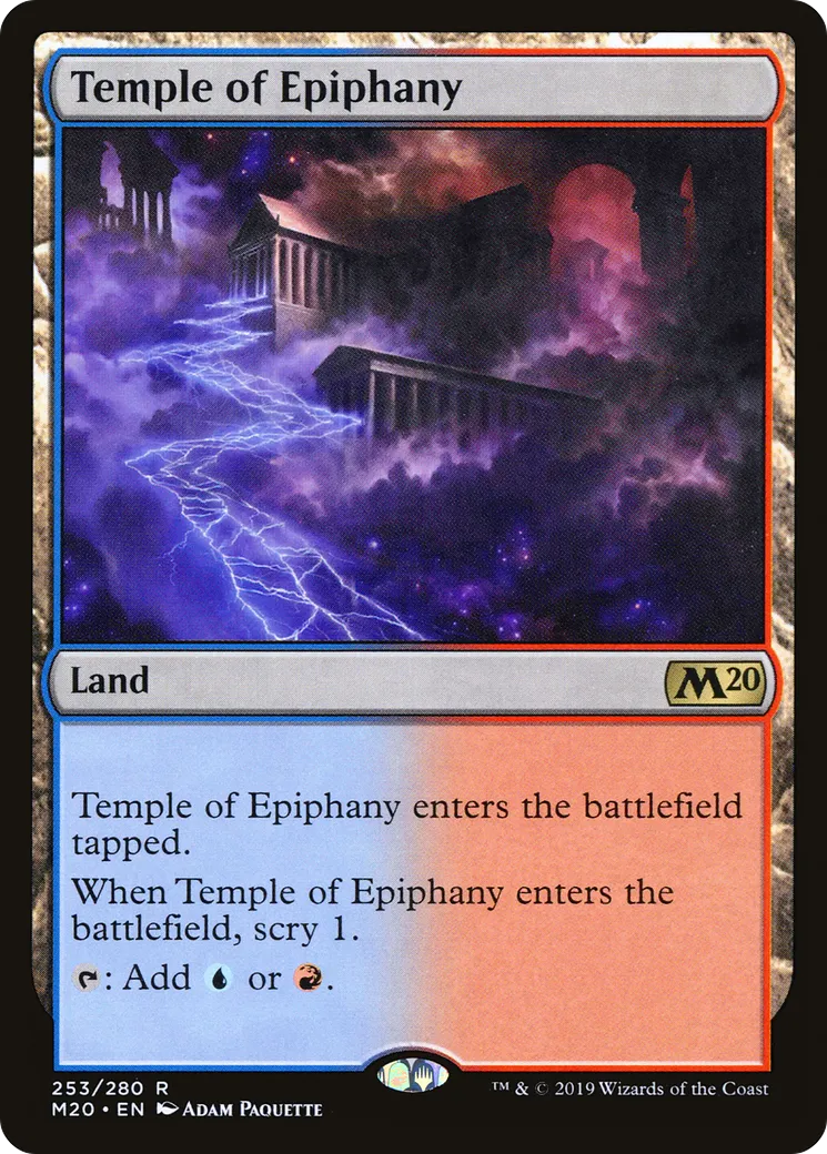 Temple de la révélation — Core Set 2020 — Magic: The Gathering