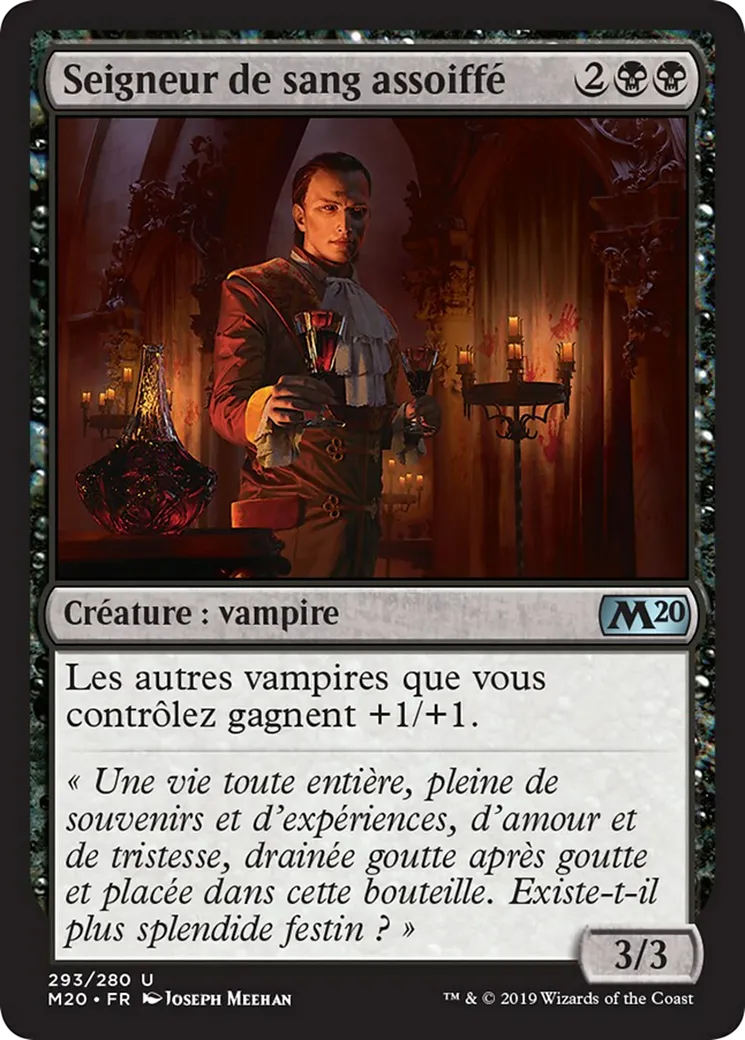 Seigneur de sang assoiffé — Core Set 2020 — Magic: The Gathering