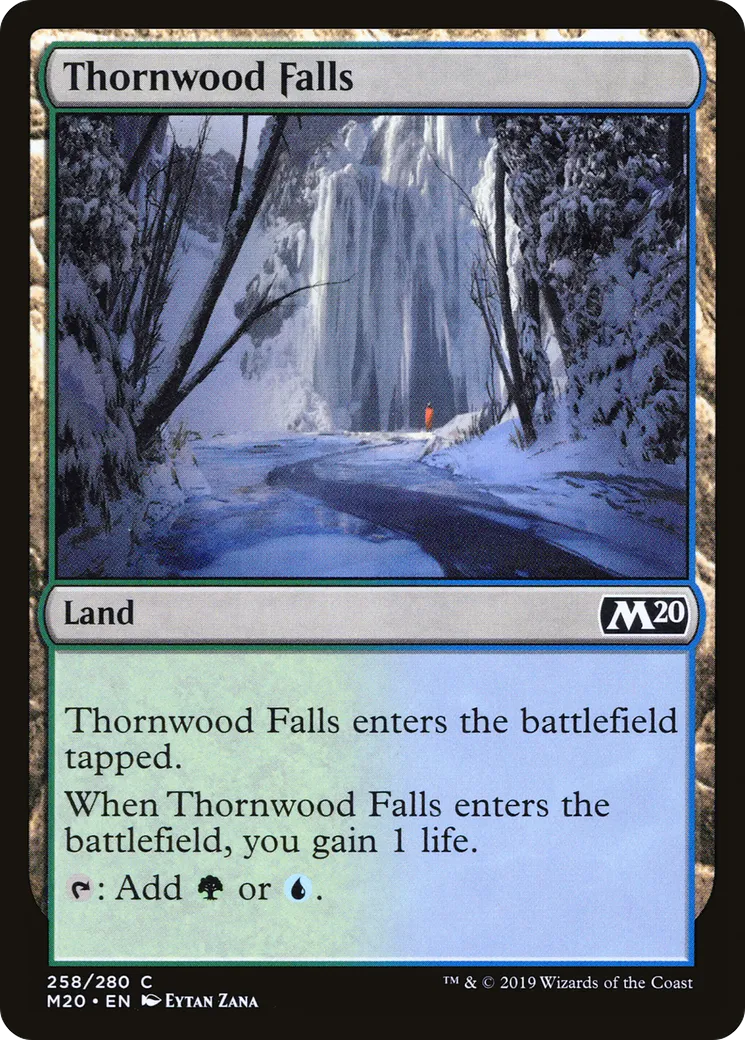 Thornwood Falls — Core Set 2020 — Magic: The Gathering
