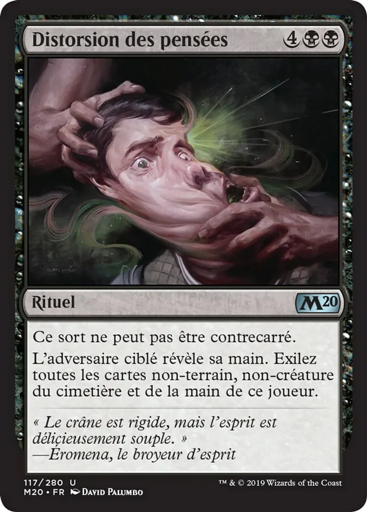 Distorsion des pensées — Core Set 2020 — Magic: The Gathering
