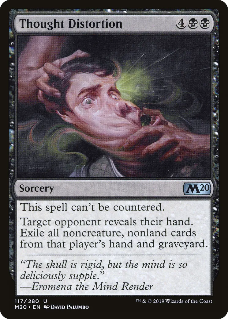 Distorsion des pensées — Core Set 2020 — Magic: The Gathering