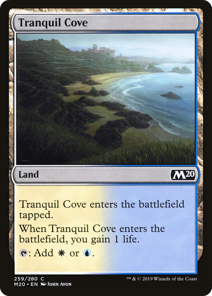 Tranquil Cove — Core Set 2020 — Magic: The Gathering