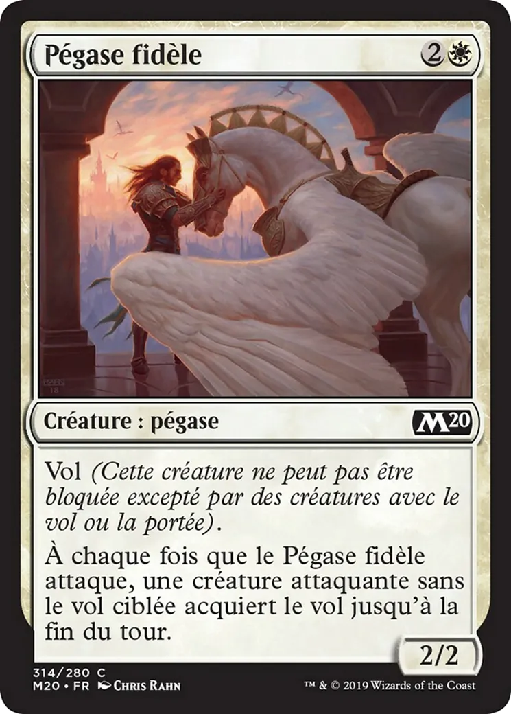 Pégase fidèle — Core Set 2020 — Magic: The Gathering