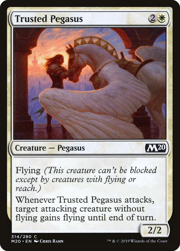 Pégase fidèle — Core Set 2020 — Magic: The Gathering