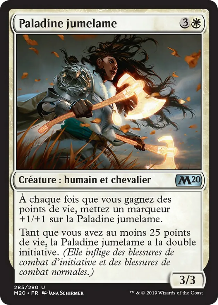 Paladine jumelame — Core Set 2020 — Magic: The Gathering