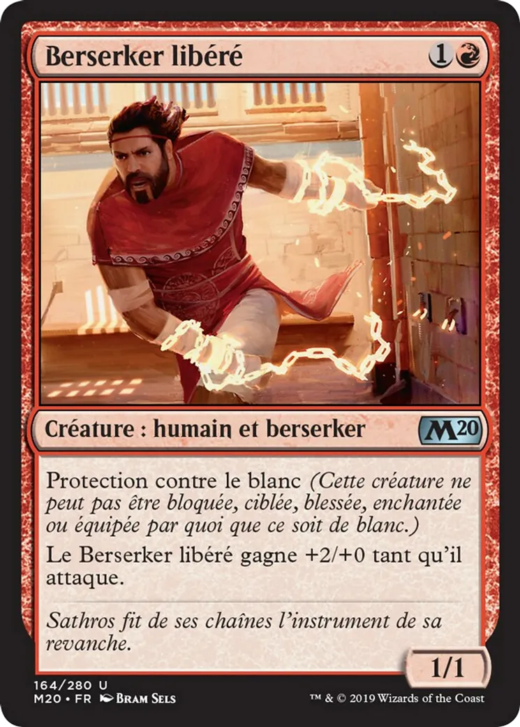 Berserker libéré — Core Set 2020 — Magic: The Gathering