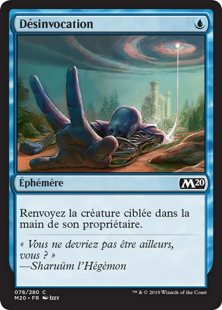 Désinvocation — Core Set 2020 — Magic: The Gathering