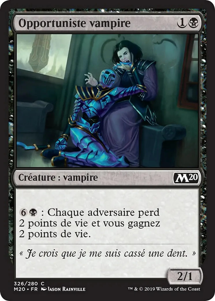 Opportuniste vampire — Core Set 2020 — Magic: The Gathering