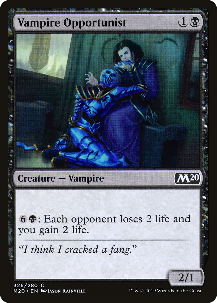 Opportuniste vampire — Core Set 2020 — Magic: The Gathering