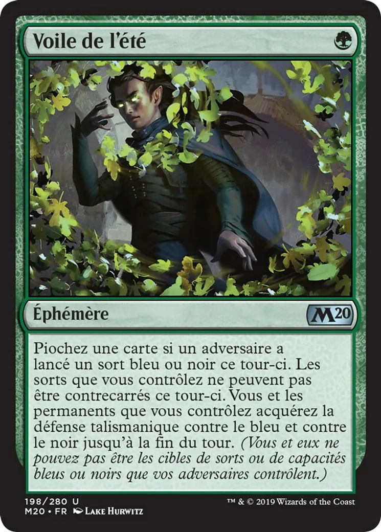 Voile de l'été — Core Set 2020 — Magic: The Gathering