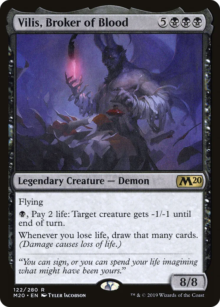 Vilis, Broker of Blood — Core Set 2020 — Magic: The Gathering