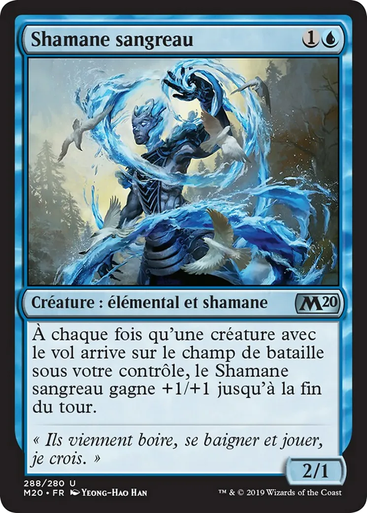 Shamane sangreau — Core Set 2020 — Magic: The Gathering