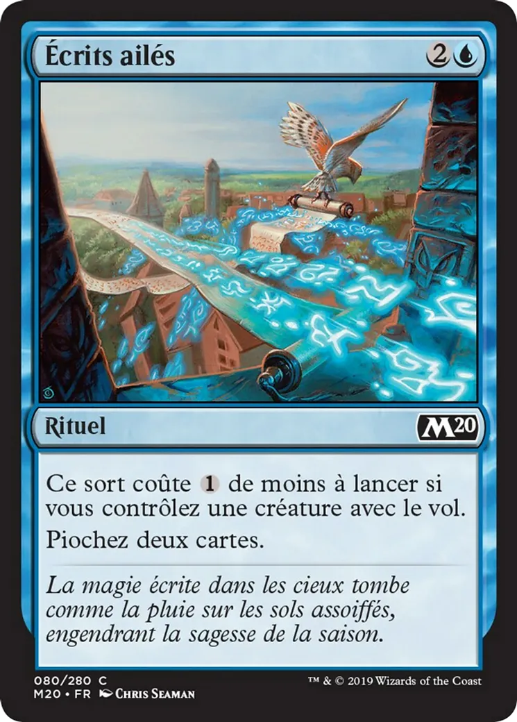 Écrits ailés — Core Set 2020 — Magic: The Gathering