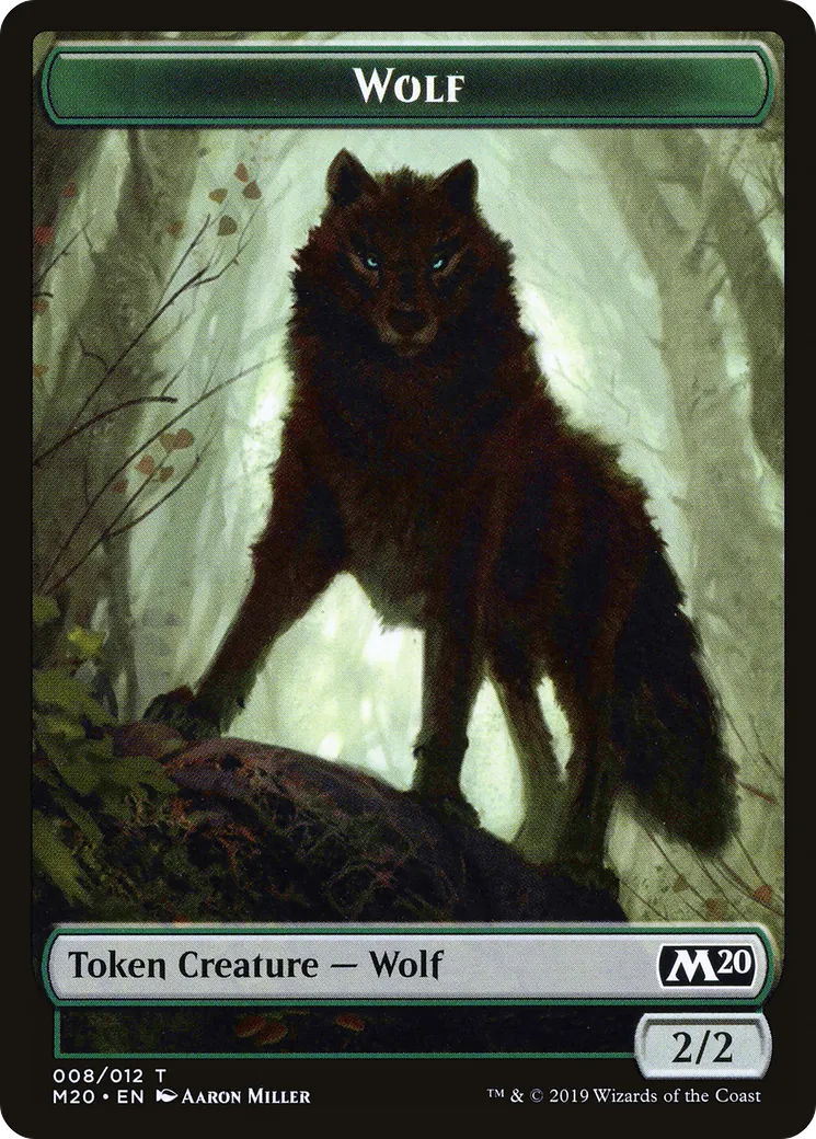 Wolf — Core Set 2020 — Magic: The Gathering