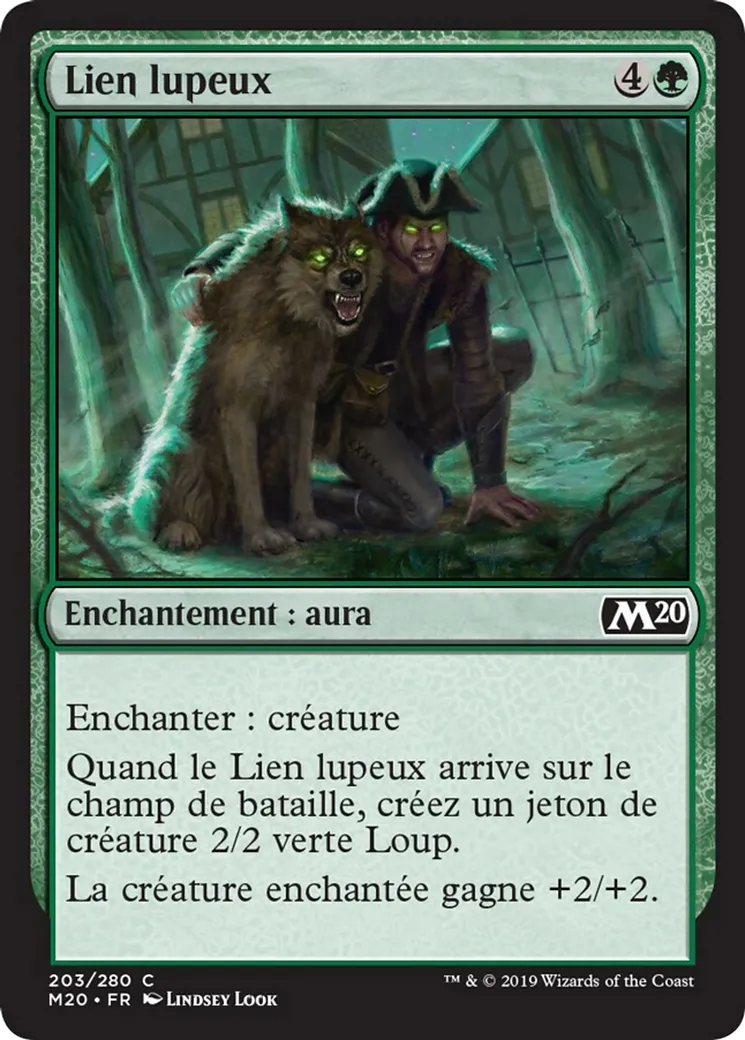 Lien lupeux — Core Set 2020 — Magic: The Gathering