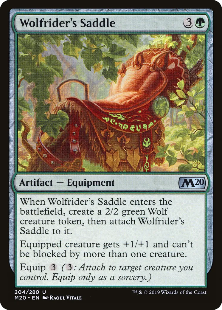 Wolfrider's Saddle — Core Set 2020 — Magic: The Gathering