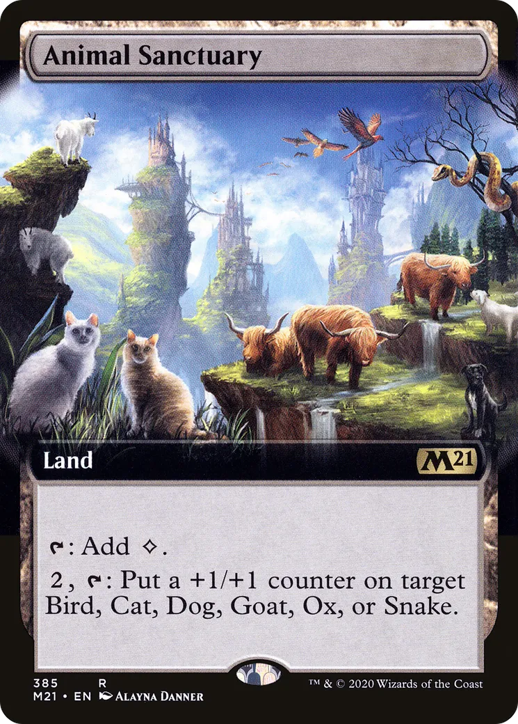 Animal Sanctuary — Core Set 2021 — Magic: The Gathering